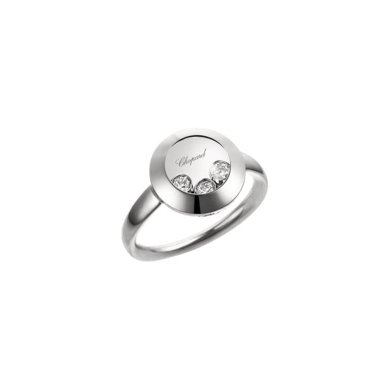 Chopard Happy Diamonds ring witgoud met diamant - undefined - #1