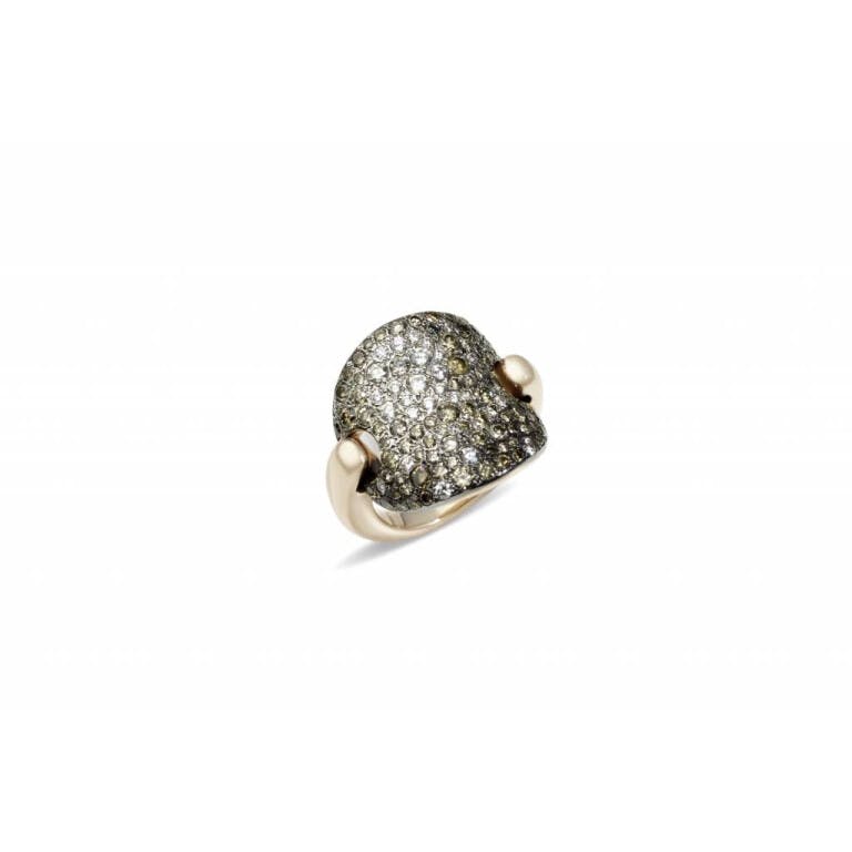 Pomellato Sabbia ring roodgoud met diamant - PAB6070 O7000 DBX00 - #2