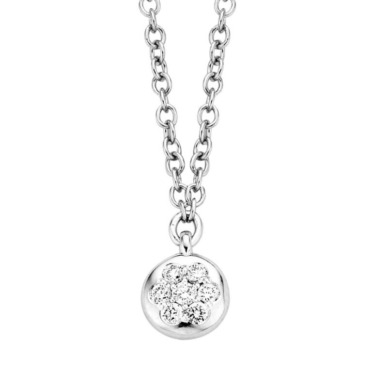 witgoud collier met diamant Schaap en Citroen Diamonds - #2