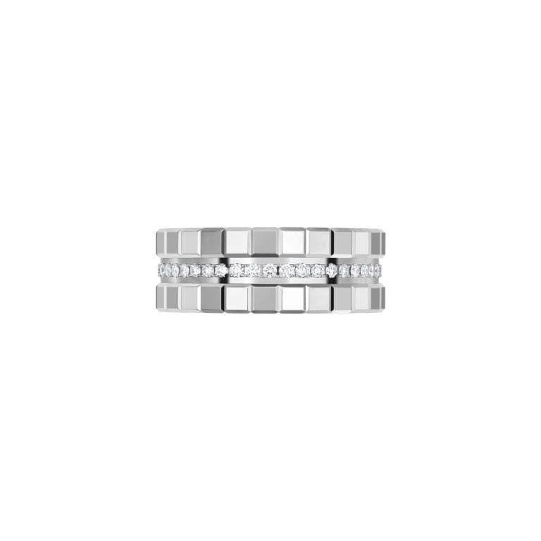 Chopard Ice Cube Mini ring witgoud met diamant - 827005-1041 - #3