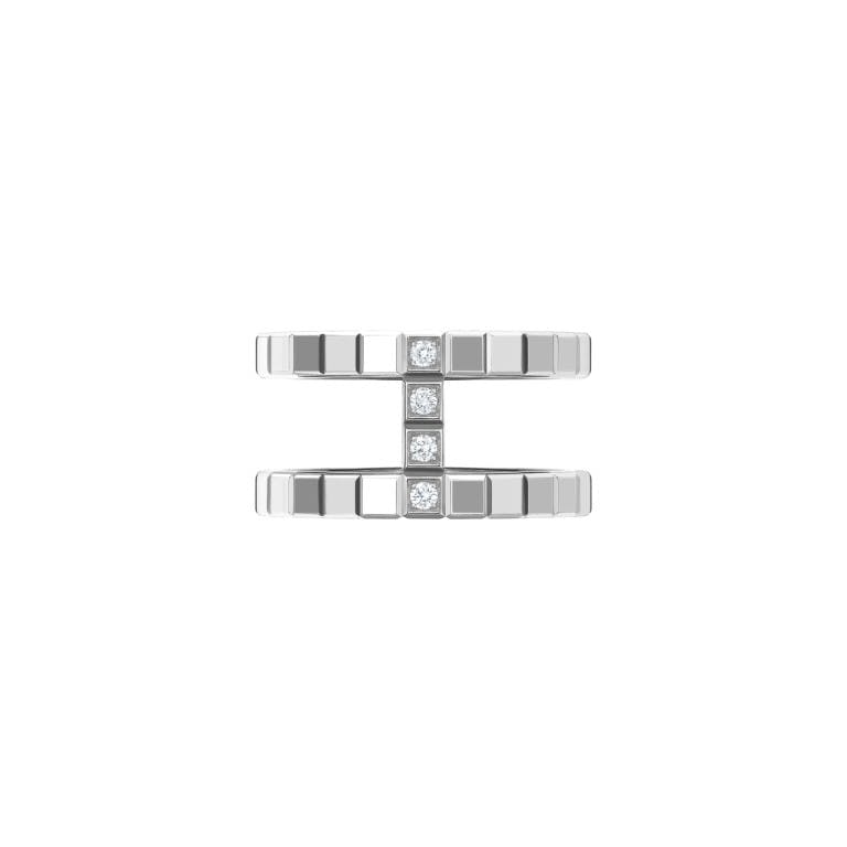 Chopard Ice Cube Mini ring witgoud met diamant - 827006-1010 - #2