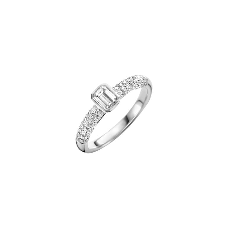 witgoud ring met diamant Schaap en Citroen Diamonds - #1