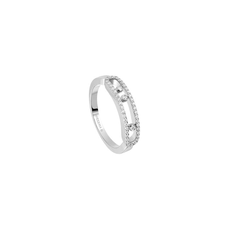 Messika Baby Move ring witgoud met diamant - 4683 - #1