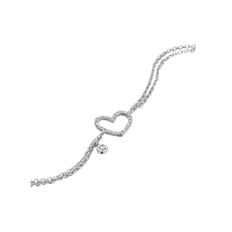 witgoud armband met diamant Schaap en Citroen Diamonds - #1