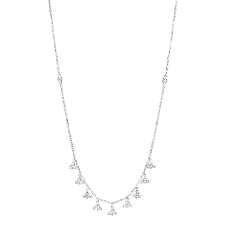 witgoud collier met diamant Schaap en Citroen Diamonds - #1