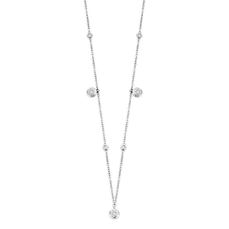 witgoud collier met diamant Schaap en Citroen Diamonds - #1