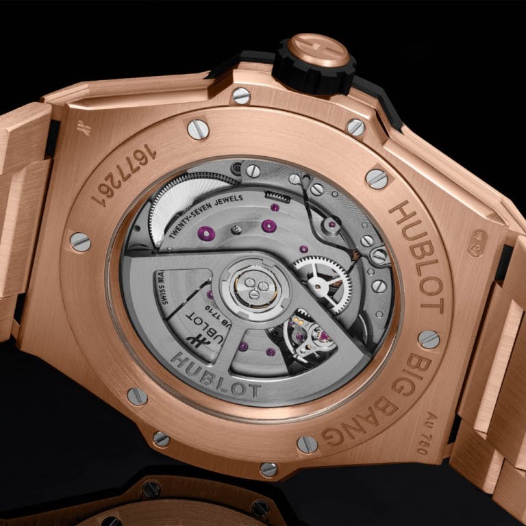 Hublot Big Bang Integrated Time Only King Gold Rainbow 40mm - 456.OX.0180.OX.3999 - #3