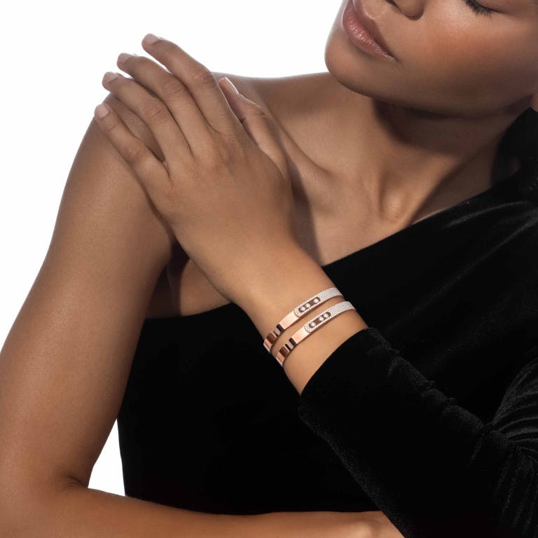 Messika Move armband roodgoud met diamant - undefined - #3