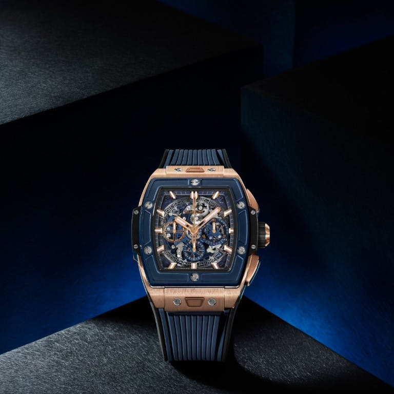 Hublot Spirit of Big Bang King Gold Blue 42mm - 642.OL.7180.RX - #5