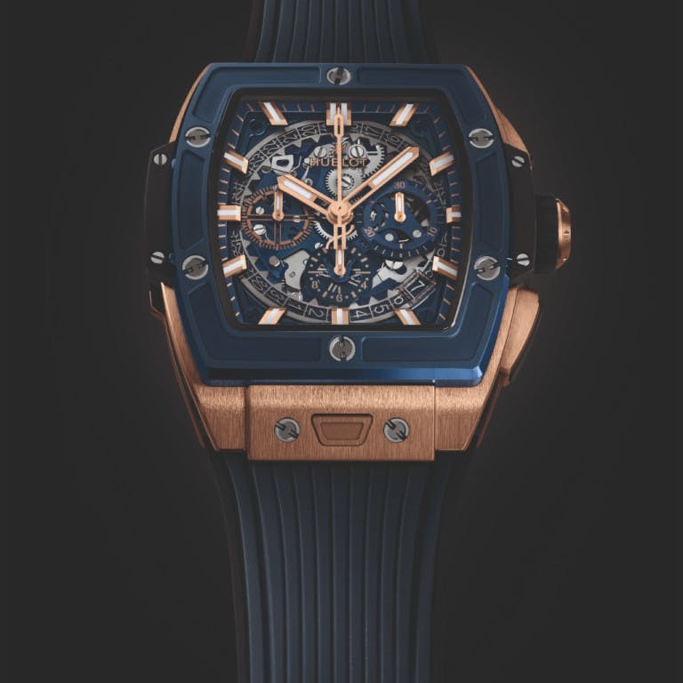 Hublot Spirit of Big Bang King Gold Blue 42mm - 642.OL.7180.RX - #7