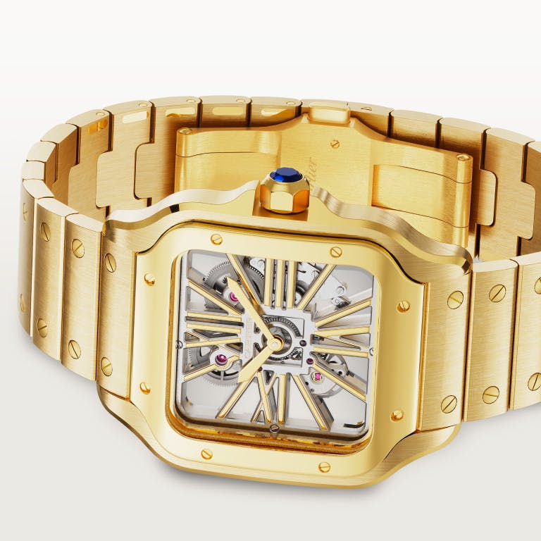 Cartier Santos de Cartier Skeleton Large - WHSA0042 - #4