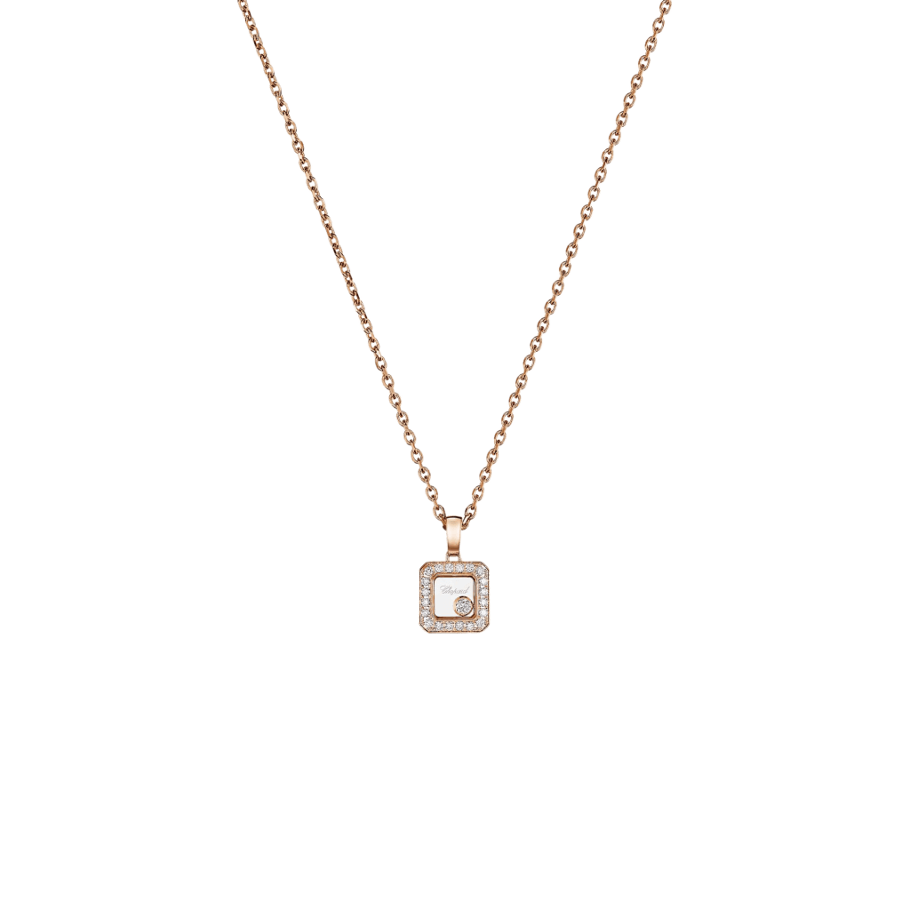 Happy Diamonds Icons Square Collier - Chopard - 79A115-5201 Happy Diamonds Icons Square Collier - Chopard - 79A115-5201