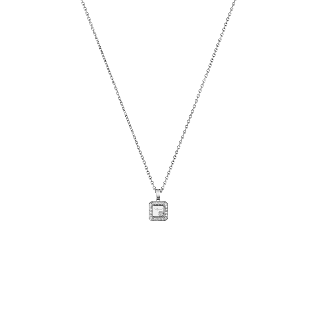 Happy Diamonds Icons Square Collier - Chopard - 79A114-1201 Happy Diamonds Icons Square Collier - Chopard - 79A114-1201
