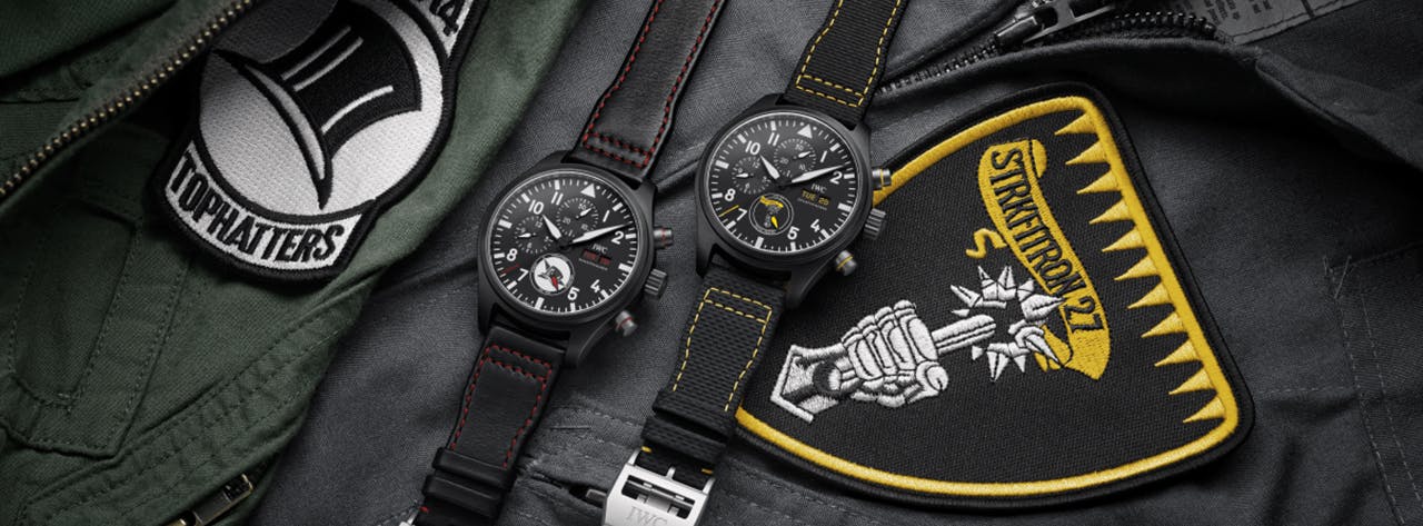 Ontdek hier de 3 nieuwe IWC Pilot's Watch Chronograph U.S. Squadrons modellen!