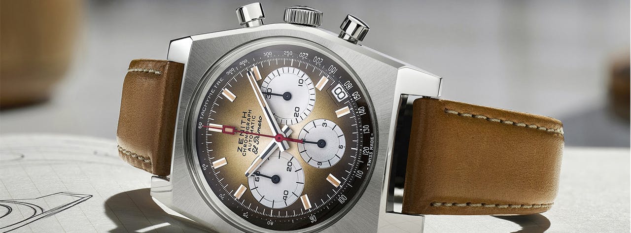 Ontdek hier nieuwe modellen van het Zwitserse horlogemerk Zenith