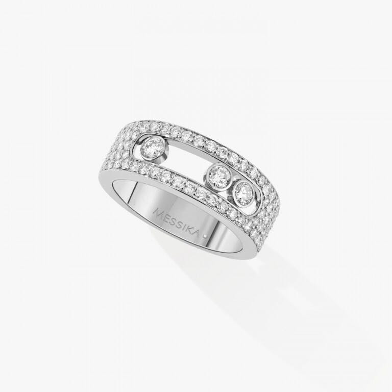 Messika Move ring witgoud met diamant - undefined - #2
