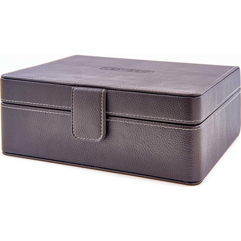 Leanschi horlogebox Collectors Box Leer Bruin - undefined - #1