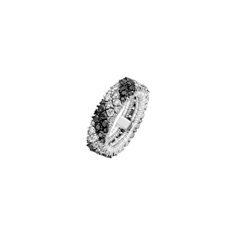 witgoud flexibele ring met diamant SC Highlights Diamonds - #1