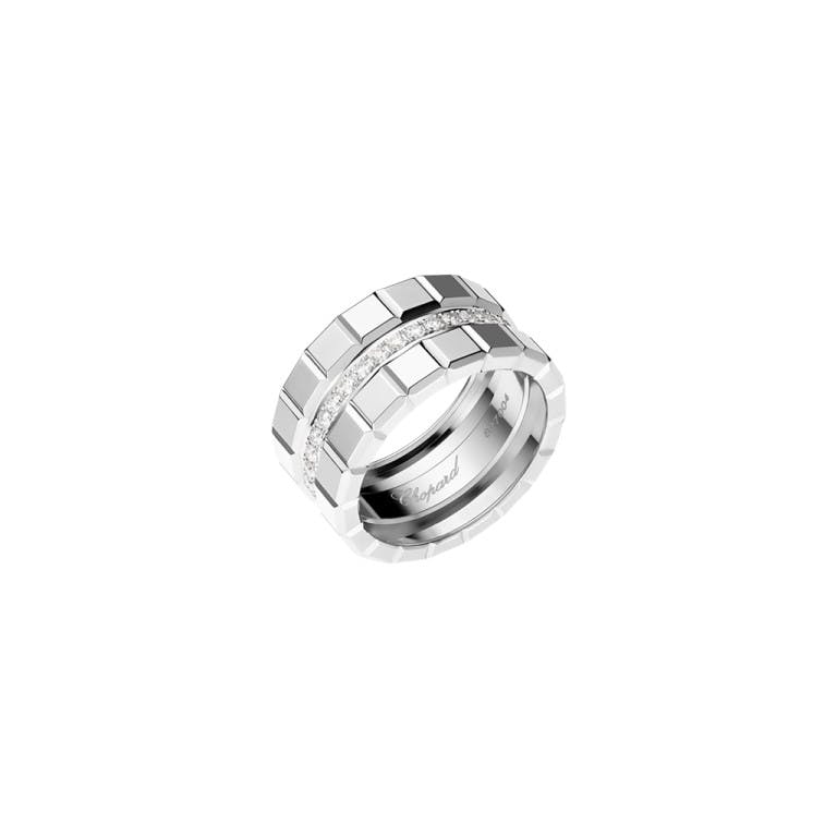 Chopard Ice Cube ring witgoud met diamant - undefined - #1