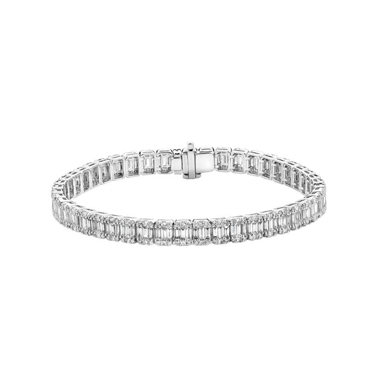 witgoud tennis armband met diamant SC Highlights Diamonds